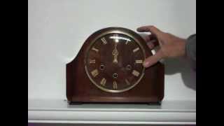 Smiths Art Deco Westminster Chime Mantel Clock [upl. by Mayrim611]