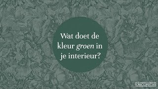 Decorette woonhacks  Wat doet de kleur groen in het interieur [upl. by Noyr]