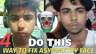 How i Fix My Facial Asymmetric Facial Asymmetrical In Hindi [upl. by Fara]