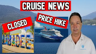 PRICE HIKE PRIVATE AREA REMAINS CLOSED NEW CRUISE PORT CRUISE NEWS [upl. by Suryc]