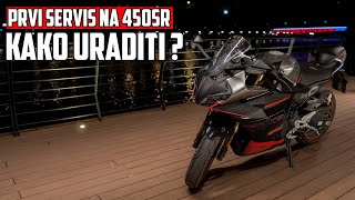 Servisiram CFMoto 450SR  Prvi servis  Kako ga uraditi sam [upl. by Fortune]