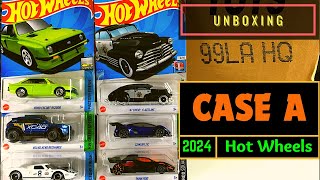 Unboxing  Hot Wheels 2024 Case A [upl. by Esiuol]