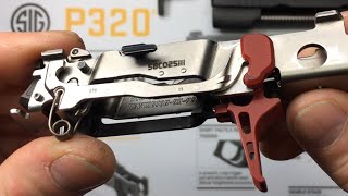 Official Armory Craft P320 dual adjustable trigger installation amp adjustment video [upl. by Sinned422]