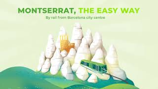 Montserrat the easy way  Travel by rail from Barcelona city centre [upl. by Eive]