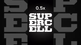 Supercell slowed down supercell speed [upl. by Crellen]