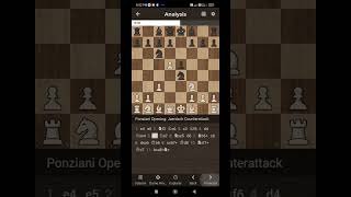 A trap with the Ponziani opening violin chess ponziani [upl. by Terle]