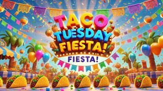 FUN Taco Tuesday Fiesta Song That Will Make You HUNGRY [upl. by Ignatzia]