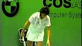 Gabriela Sabatini v Steffi Graf Zurich 1990 pt3 [upl. by Rapsag917]