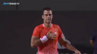 Laslo Djere beats AugerAliassime to win first ATP title  Rio 2019 Final Highlights [upl. by Aiht]