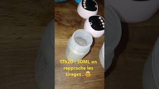 Pompage du soir breastmilk pumpingmama tireallaitement pump [upl. by Gnoy]