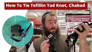 Chabad How to tie Tefillin Shel Yad Kesher Hand Knot for righty and lefty [upl. by Anivle412]