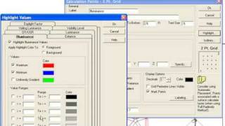 Calculation Point Highlight Values and Isolines [upl. by Llenoil]