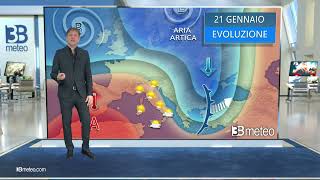 Previsioni meteo Video per domenica 21 gennaio [upl. by Yvan]