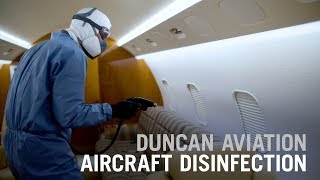 Duncan Aviation Aircraft Disinfection Service [upl. by Nerual]