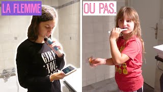 MORNING ROUTINE  ENFANTS VS ADOS  Kalys et Athéna [upl. by Nnylatsyrk]