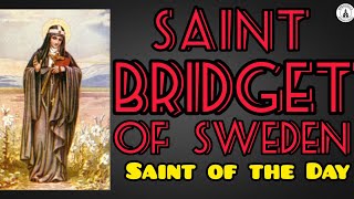 Founder of the Bridgettine Nuns and Monks  Patron saint of Sweden and Europe  Story of Saints [upl. by Etterrag349]