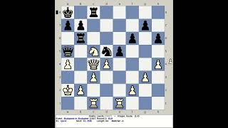 Szabo Laszlo vs Kluger Gyula  Budapest Chess Match 1937 Hungary R1 [upl. by Capello166]