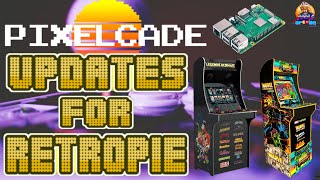 PixelCade for your Arcade1Up amp AtGames Legends Ultimate  Animated Marquee Updates for RetroPie [upl. by Ev]