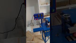 cnc bonding wood edge woodworking bonding machine edge work [upl. by Elianora]