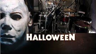 Halloween  Michael Myers Theme Song  Drum Cover [upl. by Mcbride]