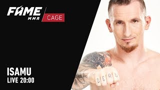 FAME MMA CAGE Szymon „Isamuquot Kasprzyk [upl. by Rubliw]