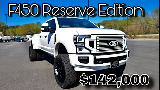 STORMTROOPER Ford F450 Platinum Reserve Edition on 37s amp 24s Kelderman AIR Suspension Review 2020 [upl. by Anwahsiek]