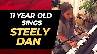 11 Yearold kid sings Steely Dans The Razor Boy Prisca Smolens [upl. by Ahsinyd]