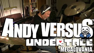 Undertale  Megalovania Andy versuS  Drum Cover [upl. by Drazze]