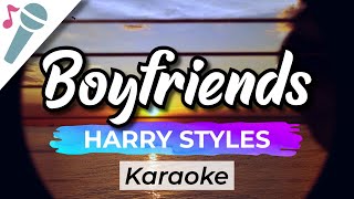 Harry Styles  Boyfriends  Karaoke Instrumental [upl. by Edualcnaej]