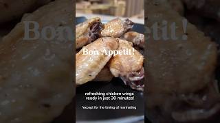 Refreshing recipes for summer 30 Minute Chicken Wing Delight [upl. by Idnym]