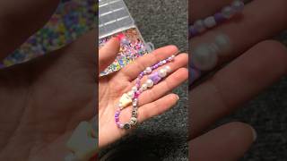 Olivia rodrigo keyring diy💜 oliviarodrigo diy beads keyrings [upl. by Nimref]