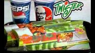 KFC Twister Twins TVC [upl. by Clippard]