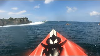 RAW POV SURFING SOLID INDONESIAN POINT TURNS  AIRS [upl. by Akeemat]