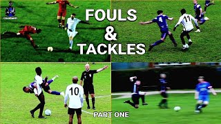 Fouls Tackles amp Football Drama Part 1‼️  Sunday League amp Non League Compilation ⚽ [upl. by Ailices216]