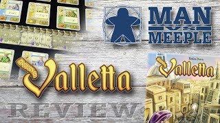 Valletta ZMan Games Review by Man Vs Meeple [upl. by Leasim]