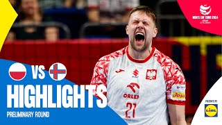 How did they turn it around  Poland vs Faroe Islands  Highlights  Mens EHF EURO 2024 [upl. by Flin795]