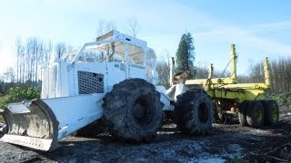 Mountain Logger ML 200 Log Skidder [upl. by Anelaf]