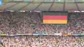 German National Anthem World Cup Quarterfinal Berlin [upl. by Honig]