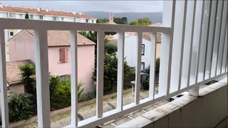 Réparation et peinture sur une rambarde en fer de balcon [upl. by Amsab]