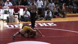 Anthony Ferraro 2011 District 21 NJ Wrestling Champ 160lbs [upl. by Atinauq]