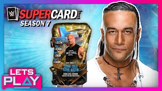 DAMIAN PRIEST reveals Stone Cold 25th Anniversary amp Royal Rumble 21 cards in WWE SUPERCARD [upl. by Cibis]