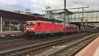 quotBR 112 181quot schleppt quotV 200 007quot durch Kassel Wilhelmshöhe [upl. by Eveivenej799]