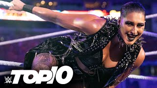 Rhea Ripley’s badass moments WWE Top 10 Nov 6 2022 [upl. by Philana614]