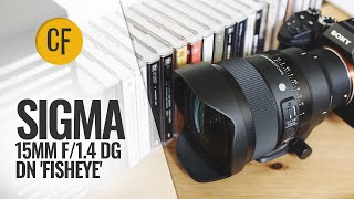 Sigma 15mm f14 DG DN Fisheye Art lens review [upl. by Attekahs]