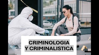 CRIMINOLOGIA Y CRIMINALISTICA  CRIMINALISTICA EN YOUTUBE  AYC [upl. by Berriman787]