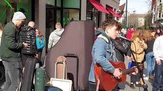 Padraig Cahill Live Cover of Perfect on Grafton Street [upl. by Ahsiekyt590]