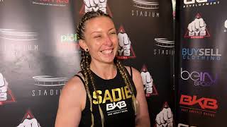 Sadie Reffell  BKB39 Prefight Interview [upl. by Spooner]