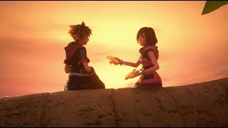 Kingdom Hearts III Sora Shares A Paopu Fruit With Kairi [upl. by Evanne621]