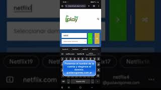 Gestion de Cuenta  IplayTV  bot de códigos [upl. by Hsirahc546]