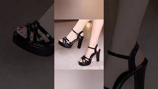 Beautiful Black 🖤 sandal 👡 design product sandalsdesigns beautifulsandals fashiontrend [upl. by Willis]